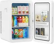 Advwin 22L Mini Fridge, Portable Car Fridge Makeup Refrigerators AC/DC Powered Cooler and Warmer for Cars, Homes, Offices, and Dorms