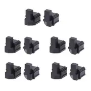 5 Pairs Lock Buckle for Nintend Switch NS NX JoyCon Replacement Repair Parts for Loose Repair Buckl Black