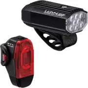 Micro Drive 800+ and KTV Drive Pro+ Bicycle Light Set, Front and Rear Pair, 800/