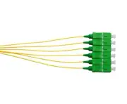 MSS Fibre SCA OS1/OS2 SM PIGTAILS - 900UM 2M 6PK PSCA2M/900-SM6