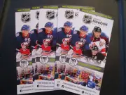 LOT of 9 NHL FLAGSHIP STORE NEW YORK CITY 2 SIDED BROCHURE