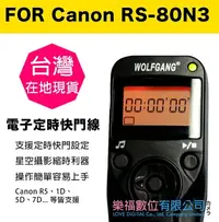 在飛比找樂天市場購物網優惠-【樂福數位】 Wolfgang Canon RS-80N3 