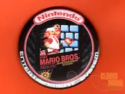One 2.25" round NES Super Mario box fridge/locker magnet Nintendo