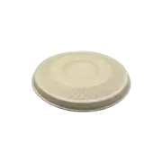 Bagasse Flat Cup Lid - 90mm (1000pcs/ctn)