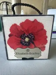 "poppy" Elizabeth Bradley English Tapestry Kit In Box - New