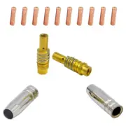 14AK Welding Torch Gas Nozzle 1.0mm for Skilled Welder Protective Sleeve