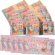 STOBOK Pcs Festival Paper Heaven Paper Banknotes Ancestor Funeral Banknotes Role-Playing Props