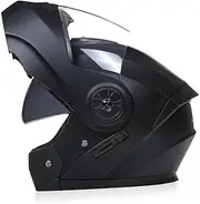 New Motorcycle Helmet with Dual sunshades Full face Racing Bluetooth Modular flip Helmet for Men and Women DOT Approval