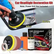 Car Headlight Restoration Polishing Kits Auto Headlamp Lens Polisher Repair Too