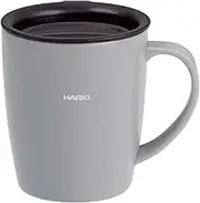 HARIO SMF-300-GR Mug Bottle, Gray, 10.1 fl oz (300 ml), Thermal Mug with Lid