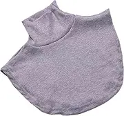 [WENLOOY] Fake Turtleneck Collars Detachable Dickey Collar Half Top Mock Blouse False High Warmer Turtle Necks for Women, Grey, One Size