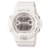 在飛比找蝦皮商城優惠-【CASIO】BABY-G 慢跑運動女孩休閒錶-白(BG-6
