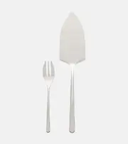 [Sambonet] Sambonet Linear cake server and set of 6 forks