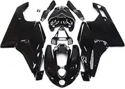 Car Body Kit Suitable Compatible with Ducati 749 999 2005 2006 Red ABS Fairing Kit 749 999 Fairing Color Can Be Customized(Green)