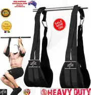 Ultimate Ab Straps - Heavy-Duty, Padded, Adjustable & Steel Carabiners for Core