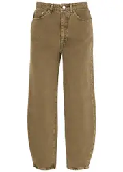 Totême Barrel-leg Jeans - Chocolate - W28 W28