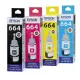 EPSON C13T664100~C13T664400 原廠盒裝墨水(一組四色) *2組