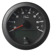 Vdo A2C1065810001 3-3/8" [85mm] Oceanlink Nmea 2000 Tach - 7000 Rpm - Black Dial