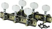 Guyker Acoustic Classical Guitar Tuners, Open Frame Style Guitar Tuning Keys Steel String Pegs Machine Heads 2 Planks (3+3), GK806-C