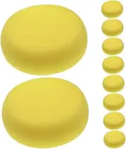10pcs Round Sponge Paint Brushes for Kids Early Education Enhancing Drawing Skills and Imagination for Watercolor Crafts Home Cleaning Easy to Clean