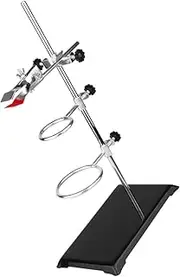 ERINGOGO Laboratory Metalware Stand Clamp Frame Lab Equipment for Chemical Reactions Portable Design for Easy Mobility Stable Construction for