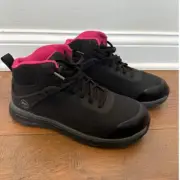 Timberland Pro Drivetrain Mid Composite Safety Toe Shoes Black/Pink US 8.5 NWT