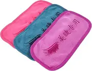 Healeved 3pcs Forehead Cushions for Eyelash Extensions Soft Makeup Towels Secure Eyelash Glue Pads Stabilizing Support for Loose False Lashes Beauty Tools