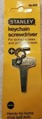 STANLEY 66-890 KEY CHAIN SCREWDRIVER