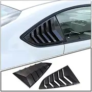 Compatible For Toyota 86 2022/Subaru BRZ Car Rear Window Triangle Exterior ABS Car Styling Shutter Deflector Decoration Modified Accessory(Carbon fiber pattern)