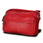 Pu Leather Casual Women Handbags Korean Single Zipper Solid Messenger Bags Soft Phone Pocket Crossbody Female Box Bag