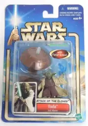 Yoda Jedi Master Star Wars Attack of the Clones Action Figure NIP Hasbro NIB