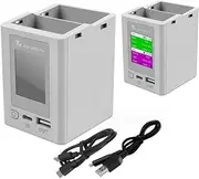 LCD Battery Charger for DJI Mini 4 Pro/Mini 3 Pro Drone, Storage Charging Two Batteries in Sequence, Mini 4/3 Pro Charge Accessories