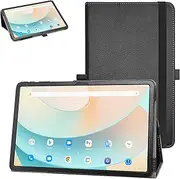 MAMA MOUTH for TCL TAB 10 Gen 2 Case,TECLAST T40Air Case,PU Leather Folio 2-Folding Stand Cover for TCL TAB 10 Gen 2 /TECLAST T40Air 10.4" Tablets,Black