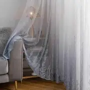 1PC Tulle White-Gray yarn Simple CurtainsWindow Decor Luxury Blackout Gauze