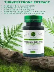 TURKESTERONE | 1000mg | AUTHENTIC QUALITY | CERTIFICATE OF ANALYSIS | 10/60/120