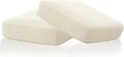 [Smarcute] High Stretch Individual Seat Cushion Covers Sofa Slipcovers Couch Cushion Covers Sofa Covers Featuring Jacquard Textured Twill Fabric (2 Packs, Natural)