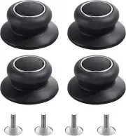 4Pcs Universal Pot Lid Top Knob,Heat Resistant and Prevent Static Electricity,Ea