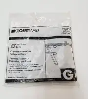 84 Pack ClosetMaid 75355 Wire Shelf End Caps Large & Small Pieces