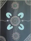 Eora Waterholes Aboriginal Art Painting LA PEROUSE EORA KAMAY NAIDOC