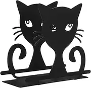 OKUMEYR Animal Shadow Tissue Dispenser Iron Vertical Cat Napkin Holder Paper Napkin Holder Dining Table Accessories Home Decor