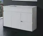 SLIM 860mm VANITY & Basin WALL HUNG #SM86W