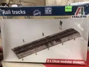 Italeri 6167 1/72 scale Railroad Tracks section