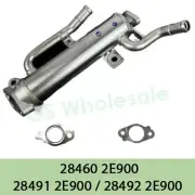 Genuine 284602E900 Engine Motor EGR Cooler + Pipe SET for Hyundai Sonata 2016-17 (for: Hyundai)