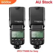 2X Godox TT600S GN60 2.4G Wireless Flash Speedlite for Sony Camera (without TTL)