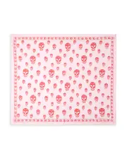 McQueen Skull Silk Scarf