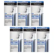 6x Neutrogena Rapid Wrinkle Repair Retinol Night Moisturiser 29mL