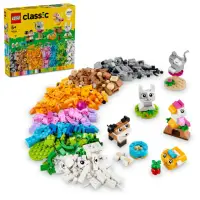 在飛比找momo購物網優惠-【LEGO 樂高】經典套裝 11034 創意寵物(禮物 積木