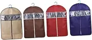 Didiseaon High-end Suit Cover Storage Bag Garment Organizer Dust Bag for Clothes Water-resistant Size s Dark