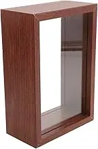 Dual Placement Options Shadow Box Frame Display Case Flower Display Case for Photos Wedding Anniversary