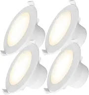 FRESHIN LED Downlight 9W 3 CCT Ceiling Downlight, 90mm Recessed Downlight Dimmable IP44, 3000K/4000K/5000K - RCM Certified & IC-F Rated (4)